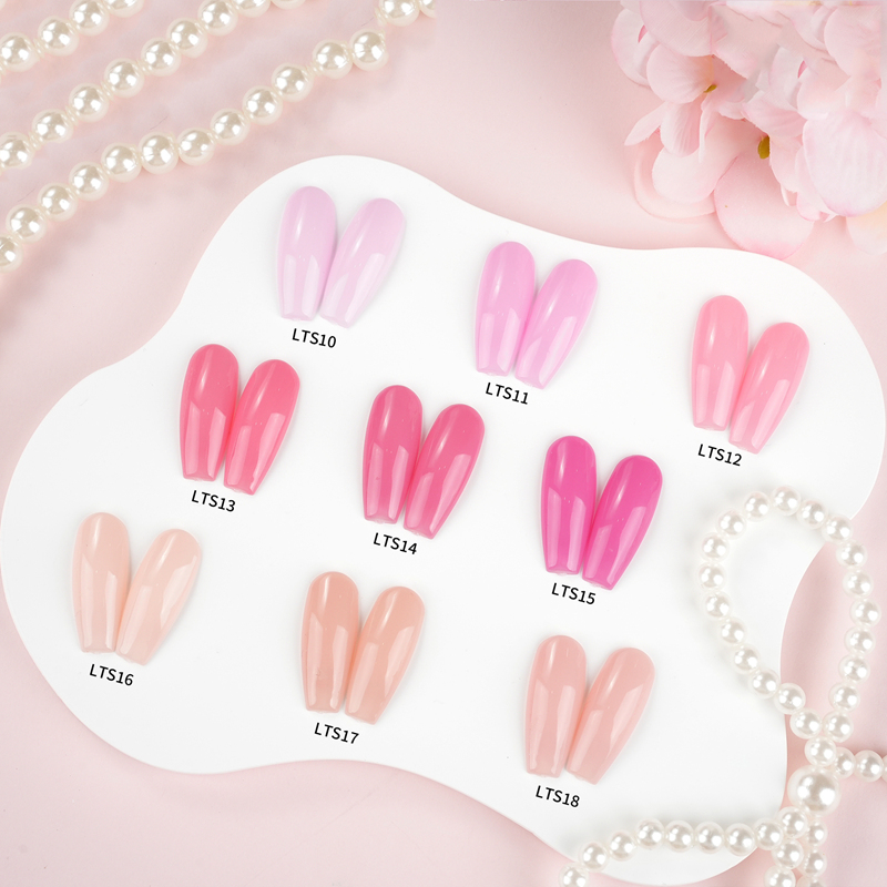 Jelly Nude Nail Gel for Elegant Bare-Nail Look