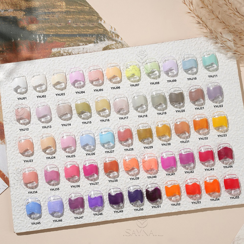 Soft Pastel Oil Painting Gel – Artistic Textured Nail Pigment