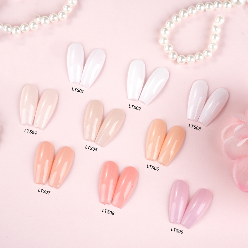 Jelly Nude Gel Polish – Natural Glassy Daily Manicur