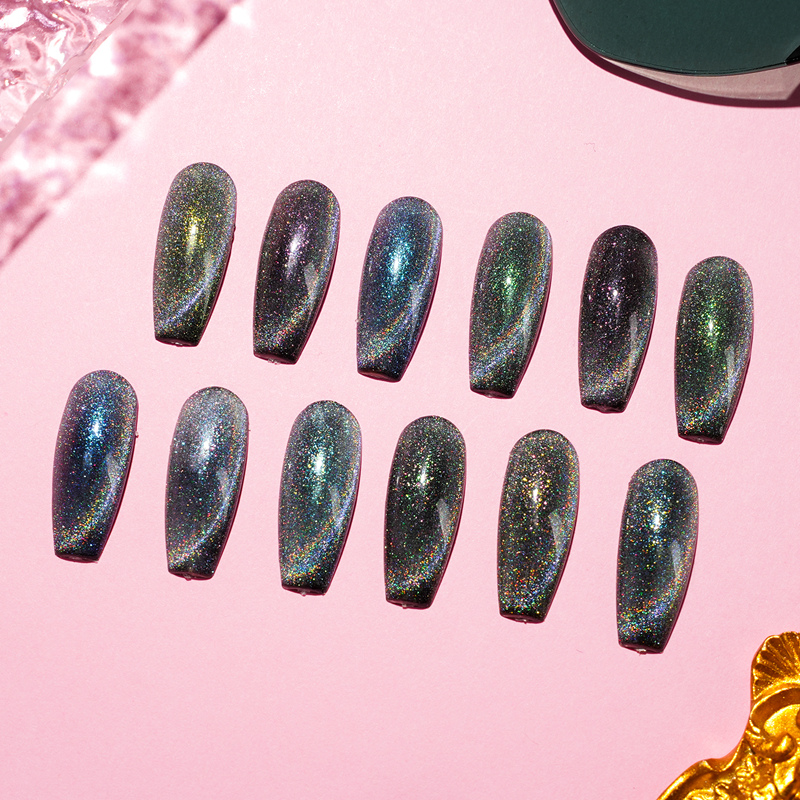 Rainbow Cat Eye Gel